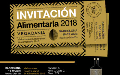 ¡TENEMOS UNA INVITACIÓN DOBLE DE ALIMENTARIA 2018 PARA TÍ!