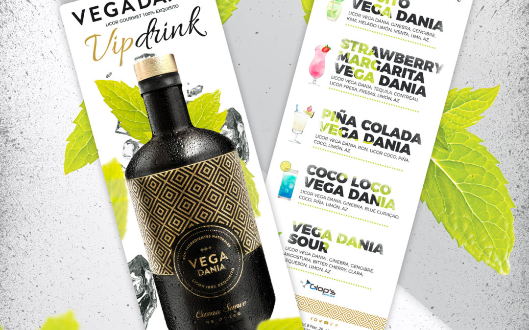 Nueva carta de cócteles veraniegos basados en el licor gourmet artesanal Vega Dania